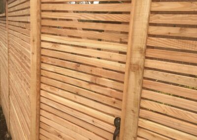 Contemporary English Larch Gate